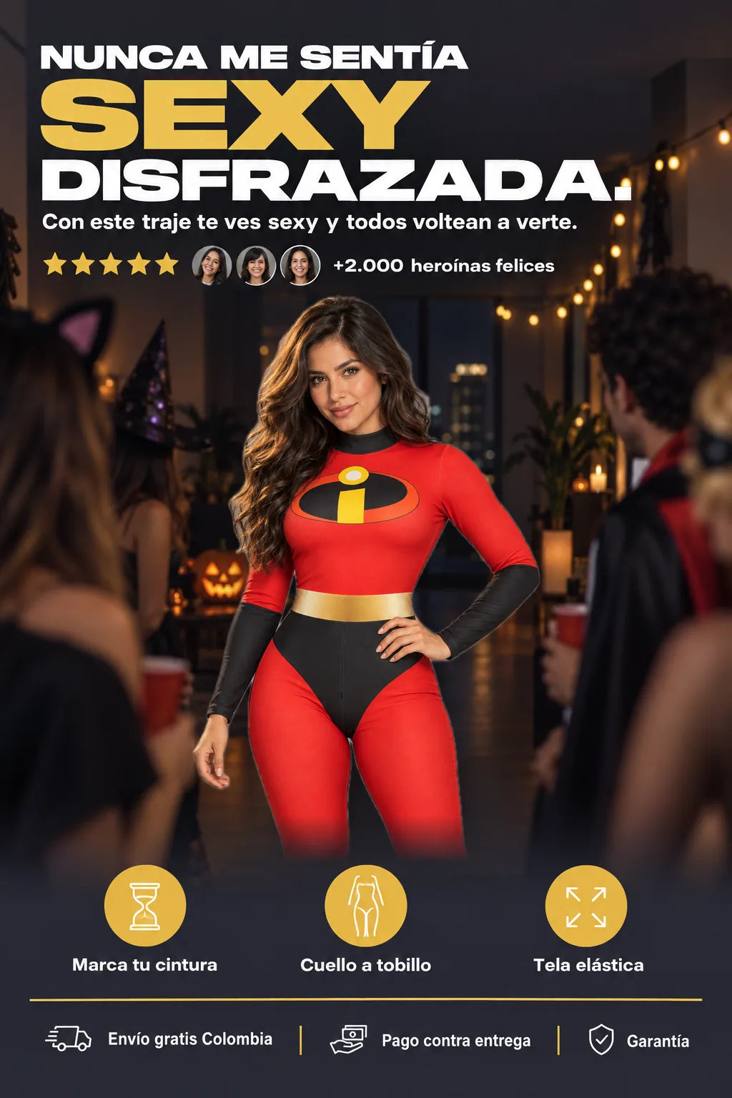 Elastigirl — Traje de Superheroína.