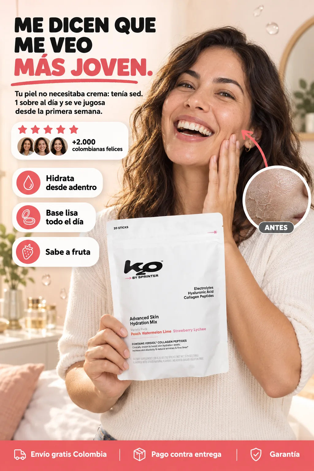 K2O — me dicen que me veo más joven