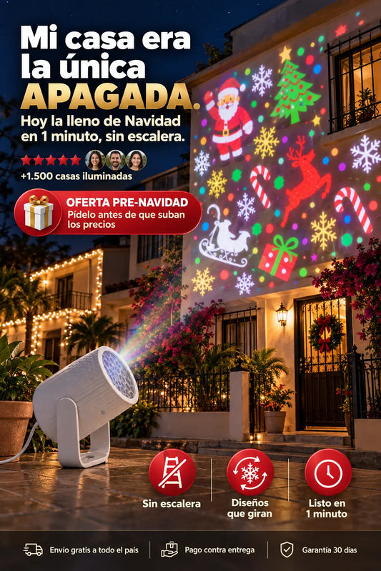 Proyector LedPro navideño — portada